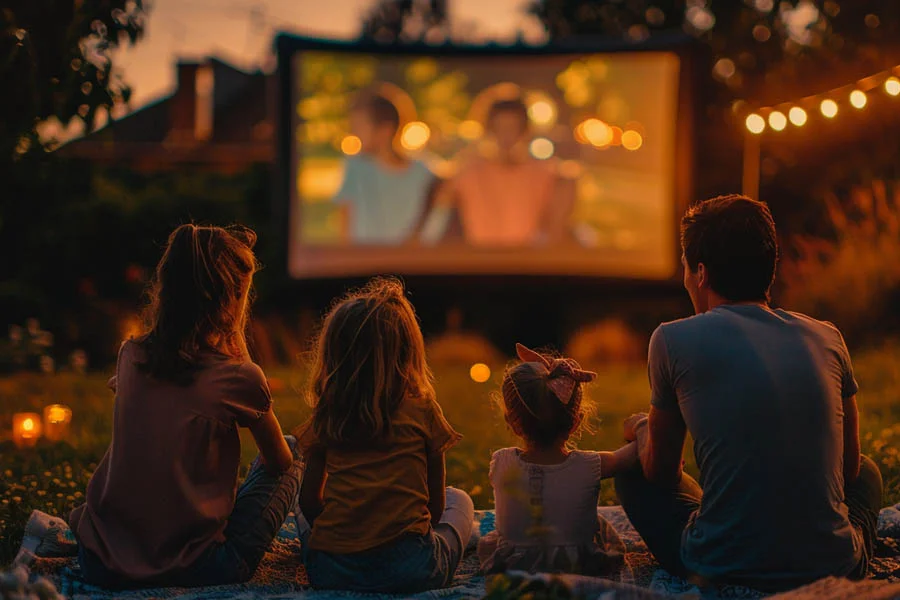 affordable outdoor projectors